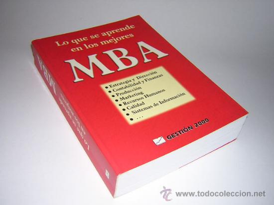 Libros: 1999 - VV.AA. - LO QUE SE APRENDE EN UN MBA - GESTION 2000 - Foto 1