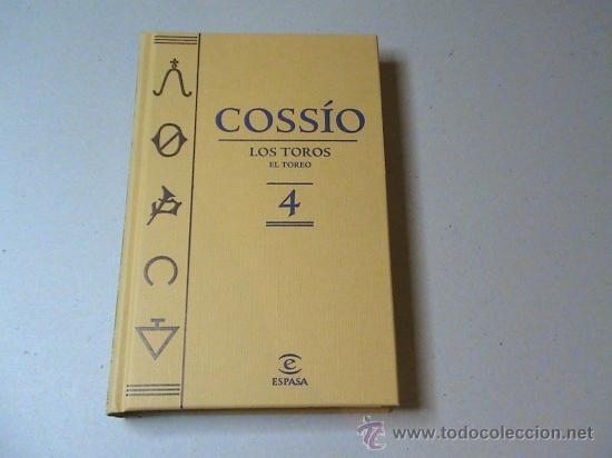 Libros: Cossio. Los toros. El toreo n&ordm; 4 - Foto 1