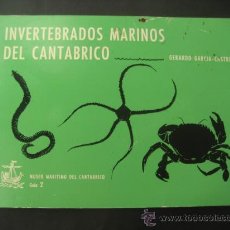 Libros: INVERTEBRADOS MARINOS DEL CANTABRICO. GERARDO GARCIA CASTRILLO. 2ª ED. 1989