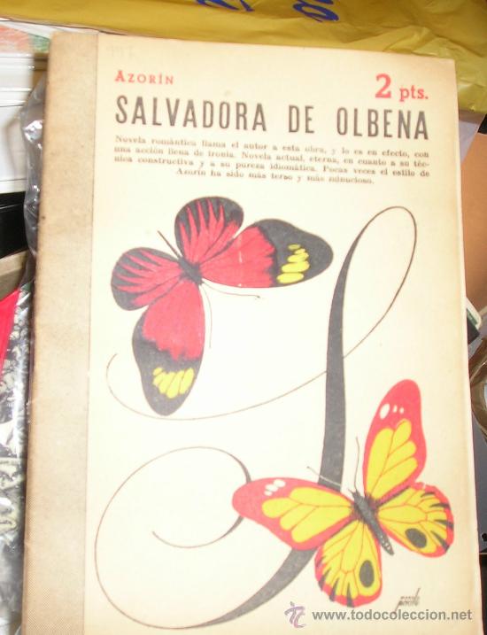 Libros: SALVADORA DE OLBENA. (AZORIN.) - Foto 1