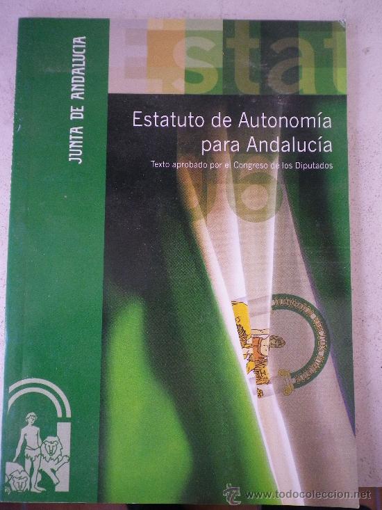 Libros: ESTATUTO DE AUTONOMIA PARA ANDALUCIA - Foto 1