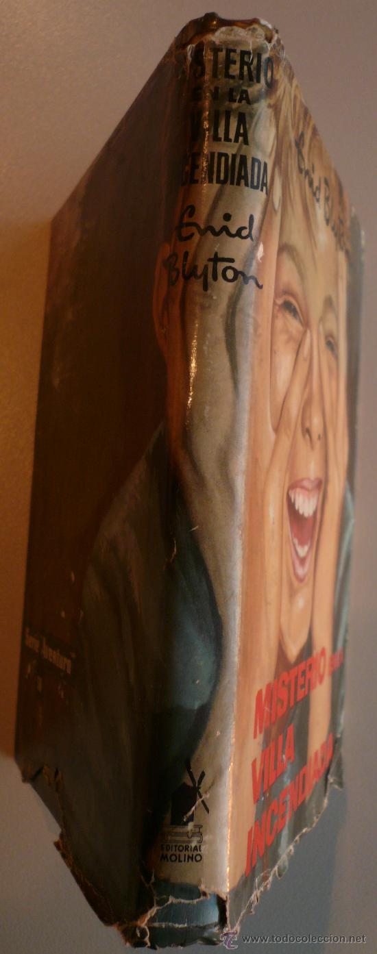 Libros: ENID BLYTON / MISTERIO EN LA VILLA INCENDIADA - Foto 2