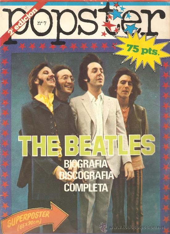 Libros: BEATLES POPSTER ORIGINAL ESPA&Ntilde;A - Foto 1