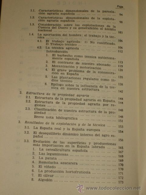 Libros: ESTRUCTURA AGRARIA DE ESPA&Ntilde;A - EDITORIAL ZYX - Foto 4