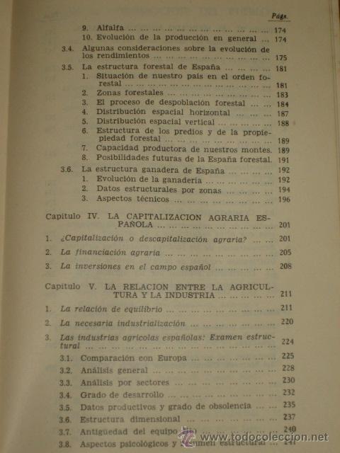 Libros: ESTRUCTURA AGRARIA DE ESPA&Ntilde;A - EDITORIAL ZYX - Foto 5