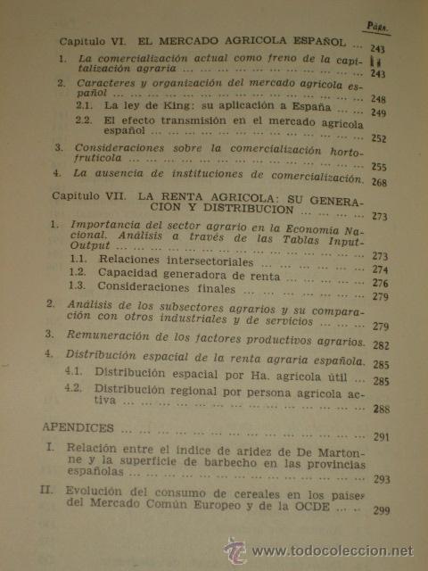 Libros: ESTRUCTURA AGRARIA DE ESPA&Ntilde;A - EDITORIAL ZYX - Foto 6