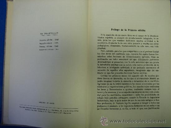 Libros: Termodinamica aplicada. M Lucini 1955 - Foto 3