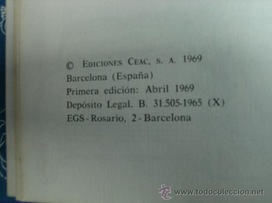Libros: Diccionario del automovil Ed CEAC 1969 - Foto 5