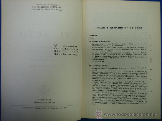 Libros: Tu auto Ed Daimon 1967 - Foto 3