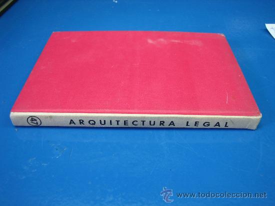 Libros: Arquitestura legal CEAC 1965 - Foto 4