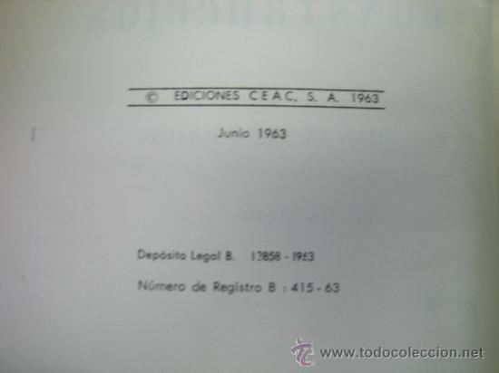 Libros: Pavimentos en la construccion CEAC 1963 - Foto 3
