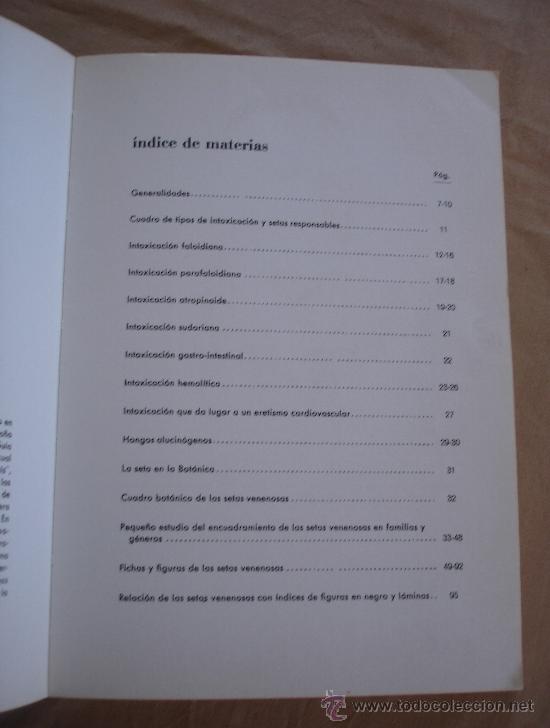 Libros: LAS SETAS VENENOSAS DE EUROPA, ROBERTO LOTINA BENGURIA. - Foto 3