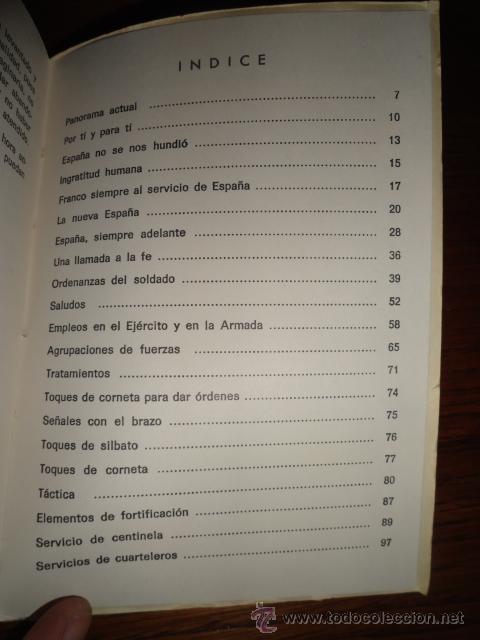 Libros: LIBRO PAZ Y CENTINELAS PARA LA INSTRUCCION DEL SOLDADO - Foto 4