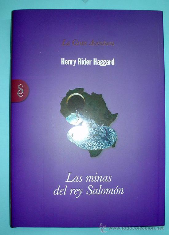 Libros: LIBRO. LAS MINAS DEL REY SALOMÓN. LA GRAN AVENTURA. HENRY RIDER HAGGARD - Foto 1 - 30552604