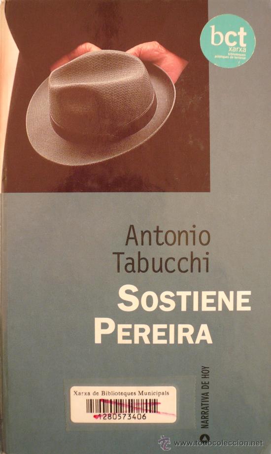 Libros: ANTONIO TABUCCHI / SOSTIENE PEREIRA  (D-856) - Foto 1