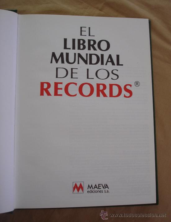 Libros: EL LIBRO MUNDIAL DE LOS RECORDS, 1990. - Foto 3