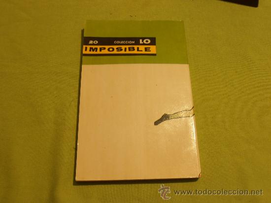 Libros: ONCE LEONES COLECCION LO IMPOSIBLE, N&ordm; 20 - Foto 2