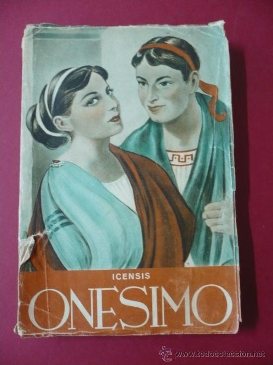 Libros: ONESIMO INCENSIS EDICIONES PAULINAS TDK125 - - Foto 1