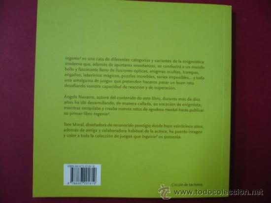 Libros: INGENIO 2. ANGELS NAVARRO. TERE MORAL. TDK22 - - Foto 3