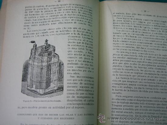 Libros: Galvanoplastica Practica por Juan Vidal y Mart&iacute; 1935 - Foto 3