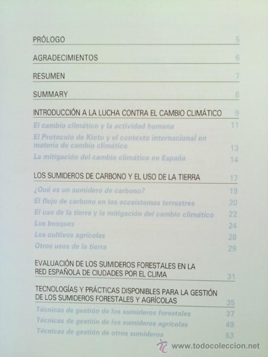 Libros: LOS SUMIDEROS DE CARBONO A NIVEL LOCAL - Foto 3