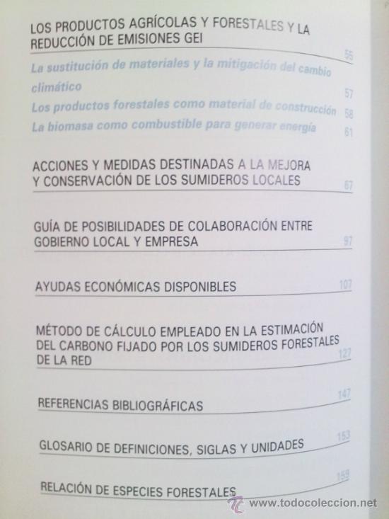 Libros: LOS SUMIDEROS DE CARBONO A NIVEL LOCAL - Foto 4