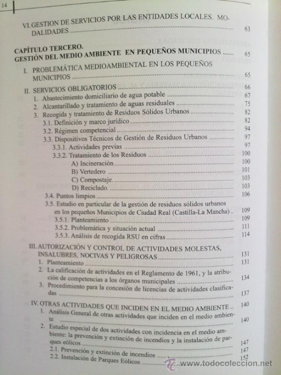 Libros: GESTION DEL MEDIO AMBIENTE EN PEQUE&Ntilde;OS MUNICIPIOS - Foto 3