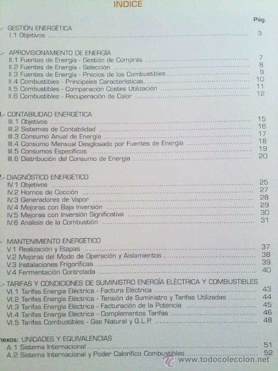 Libros: MANUAL DE GESTION ENERGETICA EN LA FABRICACION DE PAN - Foto 2