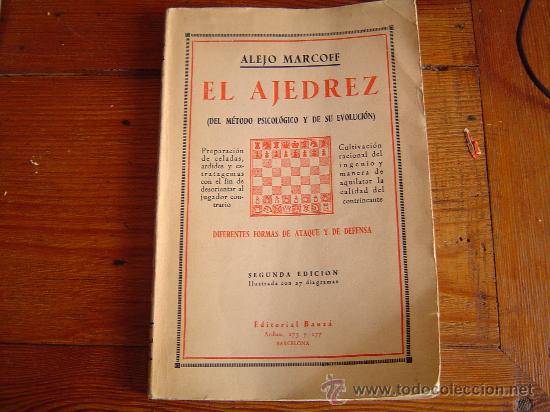 Libros: Libro de Ajedrez.Alejo Marcoff. - Foto 1