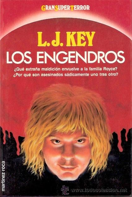 Libros: LIBRO - LOS ENGENDROS - L J KEY - MARTINEZ ROCA - TERROR - Foto 1