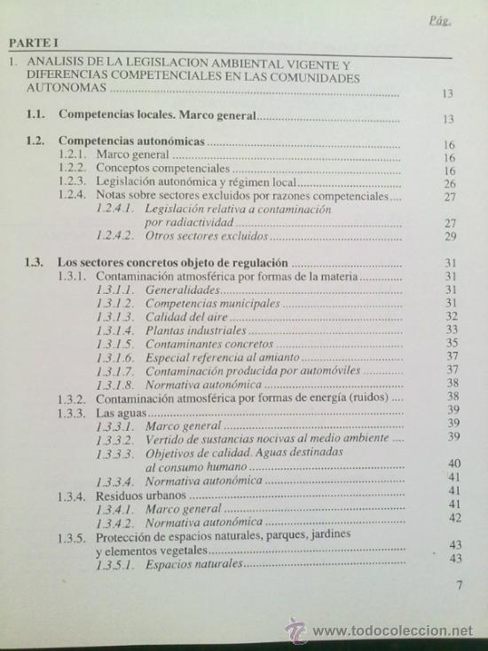 Libros: MODELO DE ORDENANZA MUNICIPAL DE PROTECCION AMBIENTAL - Foto 2
