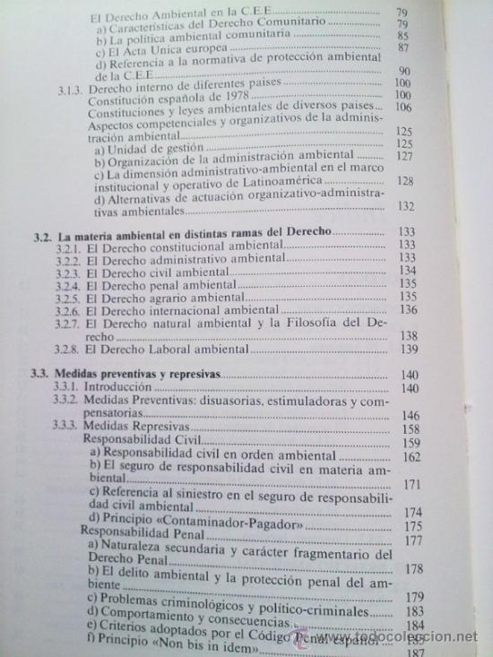 Libros: EL DERECHO AMBIENTAL Y SUS PRINCIPIOS RECTORES - Foto 3