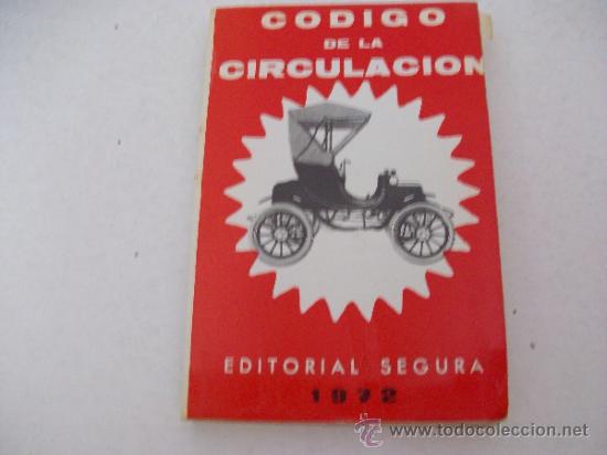 Libros: CODIGO DE LA CIRCULACION  1972 - Foto 1