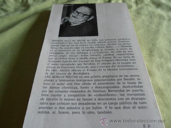 Libros: SERAFIN, LAS NOBLES BRUTAS, ALVARO DE LAIGLESIA - Foto 3
