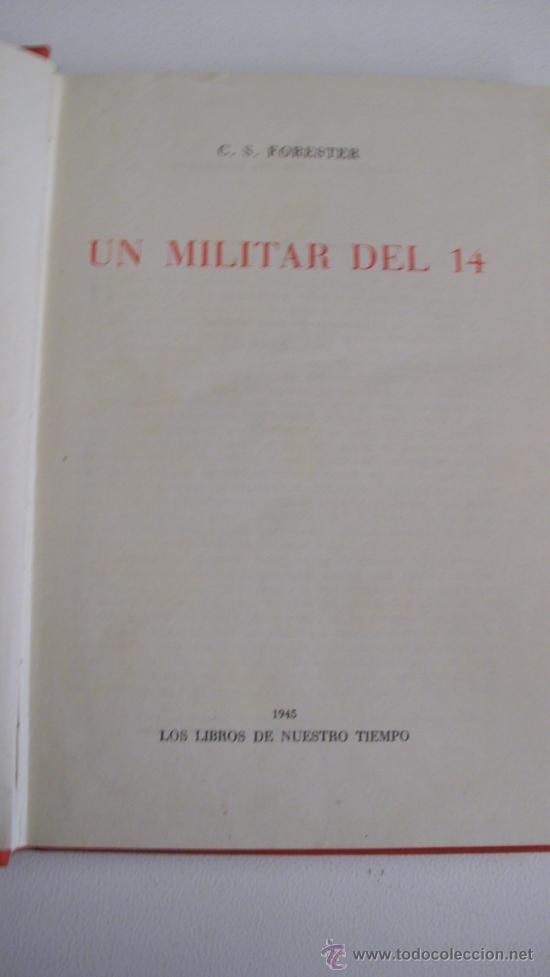 Libros: Un militar del 14 - Foto 1