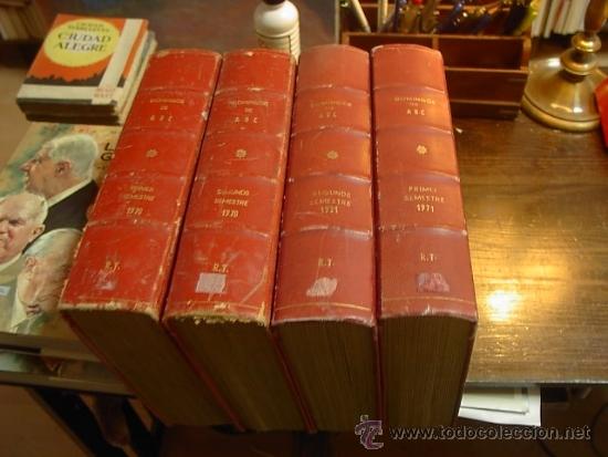 Libros: Los domingos de ABC, 4  tomos (1970-1971) - Foto 1