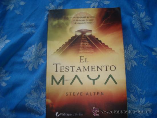 Libros: el testamento maya - Foto 1