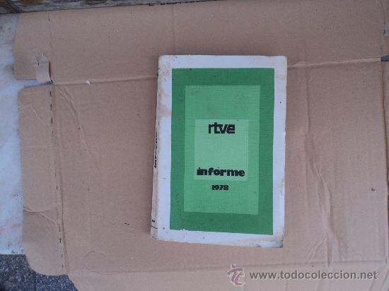 Libros: RTVE - Informe a&ntilde;o 1978 - Foto 1