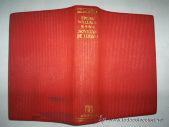 Libros: RM59361 Novelas de Terror. - 	EDGAR WALLACE - Foto 1