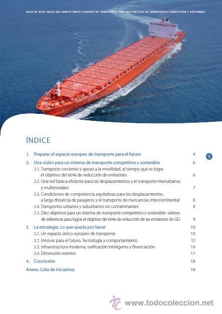 Libros: Libro blanco del transporte. Editado por la Uni&oacute;n Europea. 2011. - Foto 3