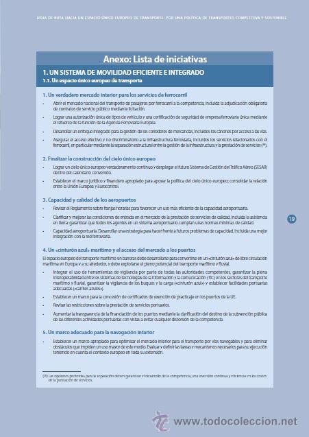 Libros: Libro blanco del transporte. Editado por la Uni&oacute;n Europea. 2011. - Foto 6