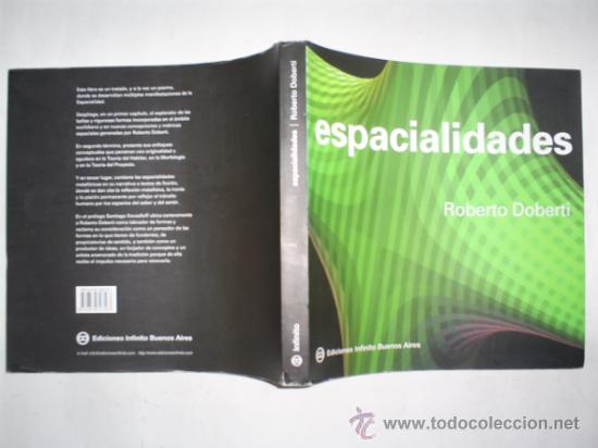 Libros: RM59451 Espacialidades. - 	ROBERTO DOBERTI - Foto 1