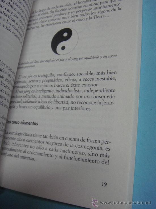 Libros: Libro. Hor&oacute;scopo Chino. La Rata. P&ocirc; Bit-Na. Previsiones 2007 - Foto 3