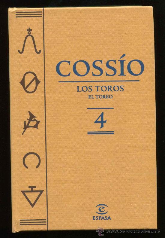 Libros: Libro taurino - Coss&iacute;o - los toros - el toreo - 4 - edi. espasa 2007 - Foto 1