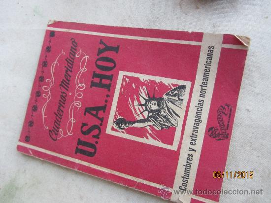 Libros: cuadernos meridiano, usa hoy 1951 - Foto 1