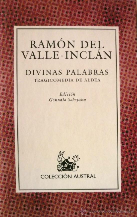 Libros: RAMON DEL VALLE INCL&Aacute;N / DIVINAS PALABRAS (D-1120) - Foto 1