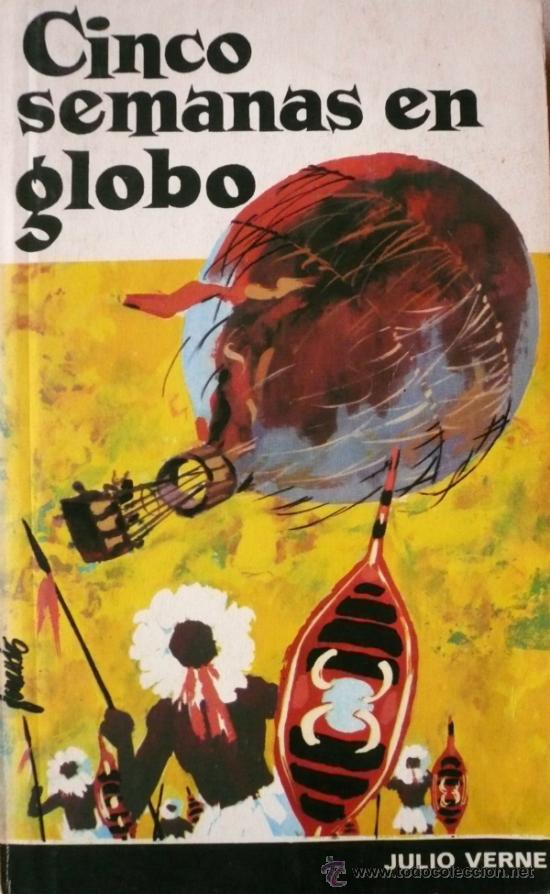 Libros: JULIO VERNE / CINCO SEMANAS EN GLOBO (D-1158) - Foto 1
