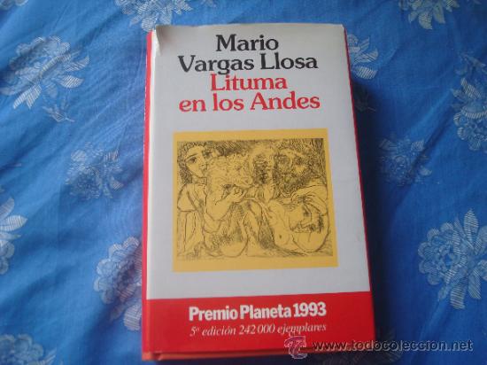 Libros: lituma en los andes premio planeta 1993 - Foto 1