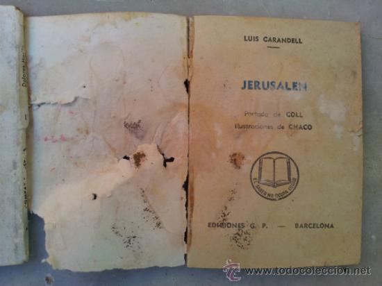 Libros: Lote de dos peque&ntilde;os libros enciclopedia pulga - Jerusalen y Compas de Espera - Foto 6