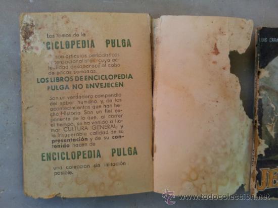 Libros: Lote de dos peque&ntilde;os libros enciclopedia pulga - Jerusalen y Compas de Espera - Foto 3